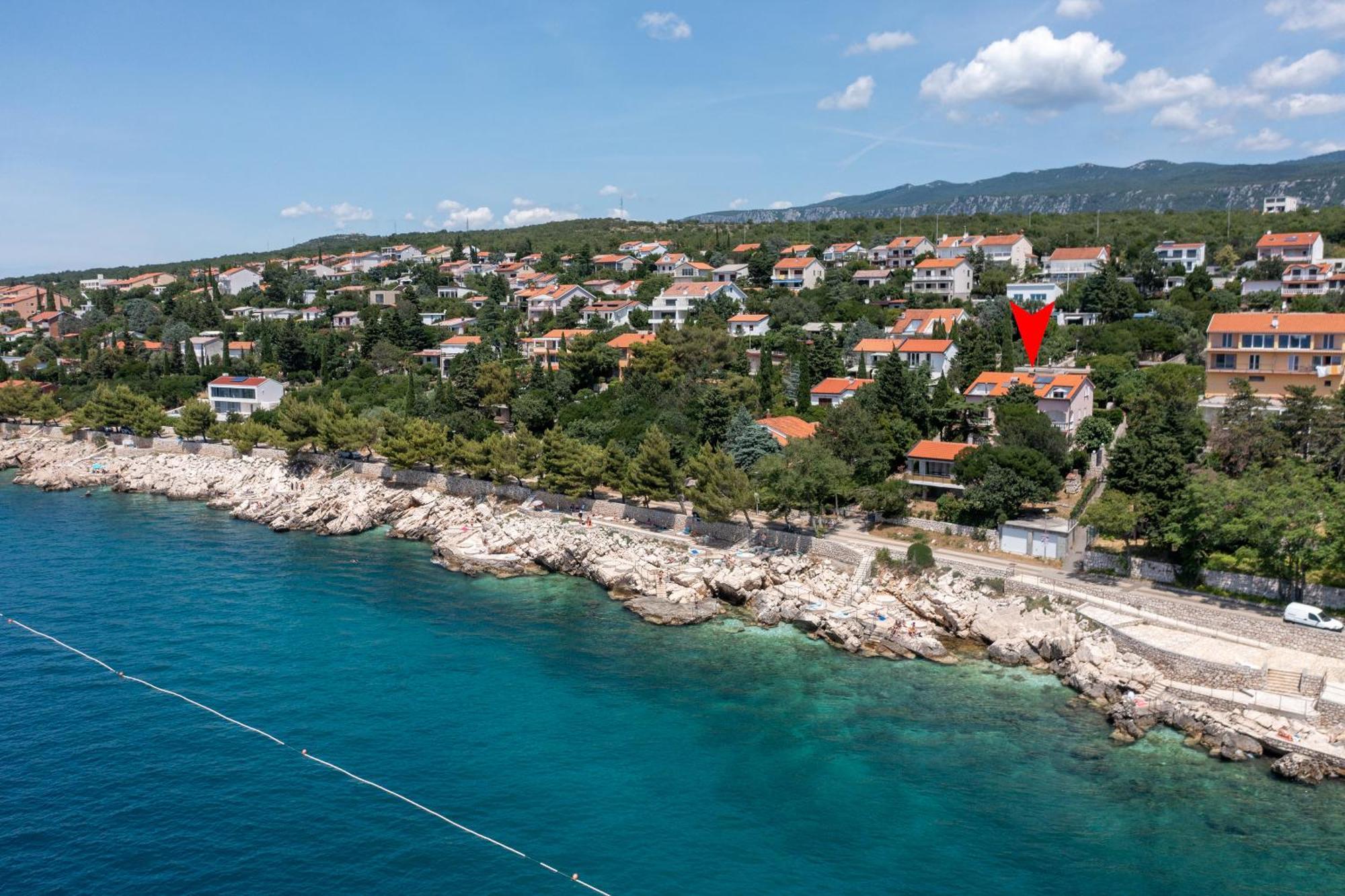 Apartmani Lili Novi Vinodolski Kültér fotó
